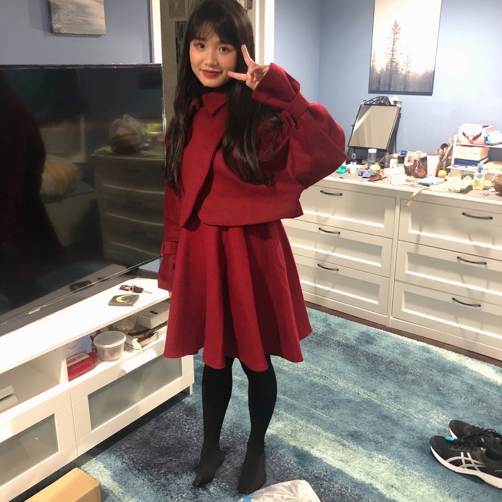 Dress and jacket